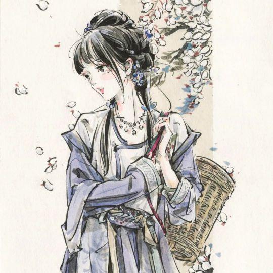 白色秋天影紫屿南凉